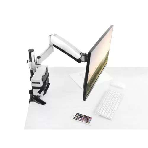 Equip MiniPC tartó - 650890 (Univerzális: 100x100 VESA-hoz rögzíthető, Max.: 5kg, fekete)