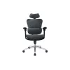 Equip Szék - 651052 (Premium, ergonomikus, Max teherbírás: 150kg, fekete/kék)