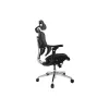 Equip Szék - 651052 (Premium, ergonomikus, Max teherbírás: 150kg, fekete/kék)