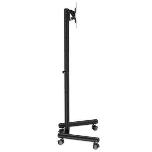 Manhattan gurulós TV állvány -  1db monitor, TV részére, dönthető (max. VESA : 200 x 200)(13" - 50"-ig)