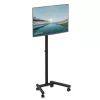 Manhattan gurulós TV állvány -  1db monitor, TV részére, dönthető (max. VESA : 200 x 200)(13" - 50"-ig)