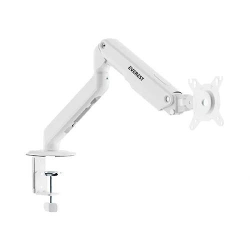 Everest Monitor állvány - MS-113 (17"-32"-ig,  Fehér, VESA: 75x75, 100x100)