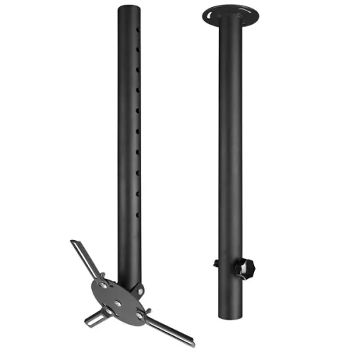 Everest Projektor Mennyezeti konzol - PRJ-187 (Dönthető. fekete, 63-102cm, 13kg teherbírás)