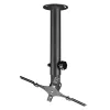 Everest Projektor Mennyezeti konzol - PRJ-288 (Dönthető. fekete, 30-60cm, 13kg teherbírás)