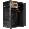 Everest Számítógépház - WARP Peak 250W (fekete; Micro ATX / MINI-ITX, 250W táp, 2xUSB2.0 )