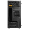 Everest Számítógépház - WARP Peak 250W (fekete; Micro ATX / MINI-ITX, 250W táp, 2xUSB2.0 )