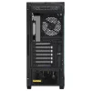 Rampage Számítógépház - HYDRA V4 (fekete; üveg; ATX; alsó táp; 4x120mm RGB, 1xUSB3.0 + 2xUSB2.0)