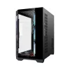 Rampage Számítógépház - NOVA V2 (fekete; üveg; ATX; 9,17" LCD kijelző, 7x120mm A-RGB, 1xUSB3.0 + 1xUSB-C)