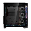 Rampage Számítógépház - NOVA V2 (fekete; üveg; ATX; 9,17" LCD kijelző, 7x120mm A-RGB, 1xUSB3.0 + 1xUSB-C)
