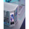 Rampage Számítógépház - NOVA V2 (fehér; üveg; ATX; 9,17" LCD kijelző, 7x120mm A-RGB, 1xUSB3.0 + 1xUSB-C)