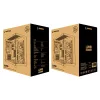 Rampage Számítógépház - LUMID (fekete; ablakos; BTF, mATX, Type-C, USB 3.0, alsó táp, 3x120mm A-RGB)