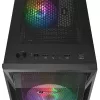 Rampage Számítógépház - SHIVA  (fekete; ablakos; ATX, alsó táp, 4x120mm LED)