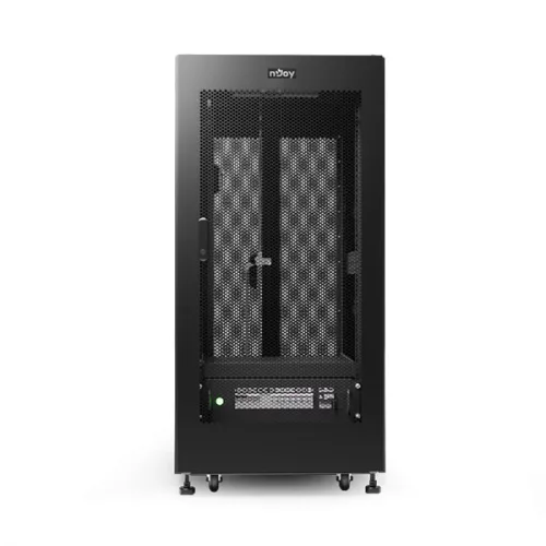 NJOY Adatközpont - FORGE MDC 3K-24U (24U, UPS: Summit 3KR: 6x12V(akku nem tartozék), bővíthető, PDU: 12x C13, 4x C19)
