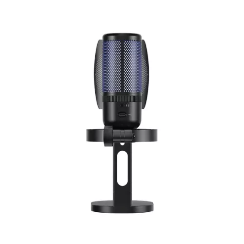 BOYA Mikrofon - K3-02 (USB, állvány, LED, fekete)