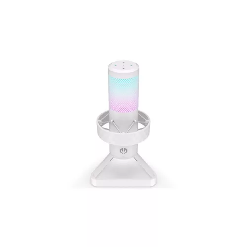 Endorfy Mikrofon - AXIS Streaming Onyx (USB-A, 3,5 mm output, ARGB, fehér)