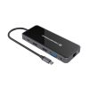 Conceptronic Notebook Dokkoló - DONN15G (USB-C to 2xHDMI+VGA+USB-C PD:100W+3xUSB-A+RJ-45+SD/TF+AUX)