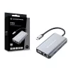 Conceptronic Notebook Dokkoló - DONN21G (USB-C to HDMI/VGA/USB-C PD/USB 3.0/GbE)
