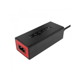   APPROX Notebook adapter 45W - Univerzális notebook töltő, 12V to 20VDC, 8 féle dugó, Fekete