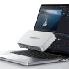 Orico Notebook Dokkoló - TB4-SV (Bemenet: Thunderbolt, Kimenet: HDMI/DP/3,5mm Jack/RJ45/USB-A+C/PD85W, sötétszürke)