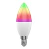 Woox Smart Home LED Izzó - R9075 (E14, RGB+CCT, 30.000h, 5Watt, 470LM, 2700-6500K)