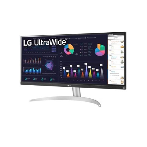 LG Monitor 29" - 29WQ600-W (IPS; 21:9; 2560x1080; 5ms; 250cd; 100Hz, HDMI; DP; USB-C, Speaker; HDR10; FreeSync, sRGB99%)