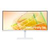 Samsung Monitor 34" - S34C650TAU (VA, 3440x1440, 21:9, UWQHD, 100Hz, 350cd/m2, 5ms, Pivot, Ívelt)