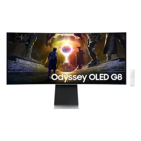   Samsung Monitor 34" - S34DG850SU (OLED, 3440x1440, 21:9, UWQHD, 175Hz, 250cd/m2, 0,03ms, Pivot, Ívelt)