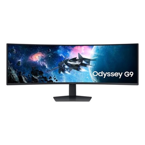 Samsung Monitor 49" - S49CG950EU (VA, 5120x1440, 32:9, DQHD, 240HZ, 450cd/m2, 1ms, Ívelt)