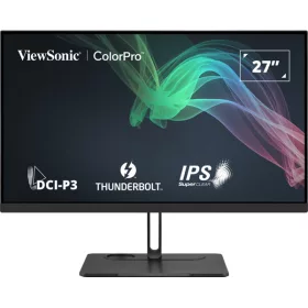   ViewSonic Grafikus Monitor 27" - VP2776T-4K (IPS, 16:9, 4K, 400cd/m2, 2xThunderbolt™ 4, DP, VESA)