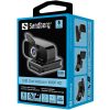 Sandberg Webkamera - USB Chat Webcam 1080P HD (1920x1080, 30 FPS, USB 2.0, univerzális csipesz, mikrofon, 1,5m kábel)
