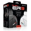 Sharkoon Fejhallgató - Rush ER3 White (fehér; mikrofon; TRRS 3.5mm jack; hangerőszabályzó; nagy-párnás; 2.4m kábel)