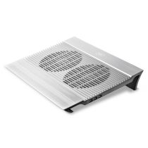   DeepCool Notebook Hűtőpad 17"-ig - N8 (25.1dB; max. 160,89 m3/h; 2x14cm, 4xUSB3.0, RGB)