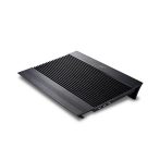  DeepCool Notebook Hűtőpad 17"-ig - N8 Black (25.1dB; max. 160,89 m3/h; 2x14cm, 4xUSB3.0 )