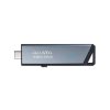 ADATA Pendrive - 256GB UE800 (USB3.2 Type-C, R/W: 1000/950 MB/s, ezüst)
