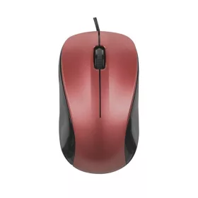   Everest Egér - SM-215 Red (1200 DPI, 3gomb, 1,5m kábel, optikai, piros)