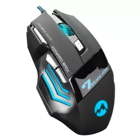   Everest Gamer Egér - SM-7708  (3200 DPI, 7gomb, optikai, RGB LED)