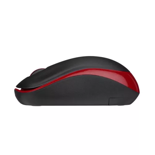 Everest Vezeték nélküli Egér - SM-833 Red (1200 DPI, 3gomb, optikai, fekete-piros)