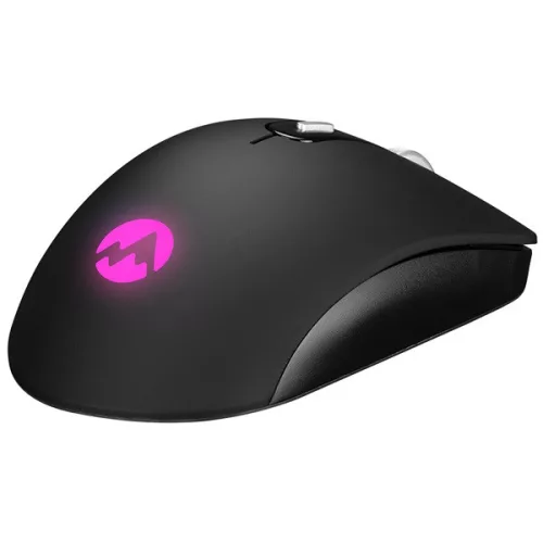 Everest Vezeték nélküli Egér - SM-W76X-HURRY (1600 DPI, 6 gomb, optikai, fekete, LED)