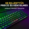 The G-Lab Gaming kit - 2 in 1 COMBO HYDROGEN B/HU (TKL billentyűzet, egér, 6200 DPI, RGB, USB-A, fekete, magyar)