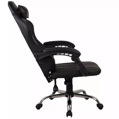 The G-Lab Gamer szék - KS NEON BLACK (fekete; 150°-ig dönthető háttámla, állítható magasság; áll. kartámasz, 120kg)