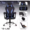 The G-Lab Gamer szék - KS NEON BLACK (fekete; 150°-ig dönthető háttámla, állítható magasság; áll. kartámasz, 120kg)
