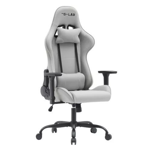 The G-Lab Gamer szék - KS PLATINIUM EX (fekete; 155°-ig dönthető háttámla, állítható magasság; 4D áll. kartámasz. 120kg)
