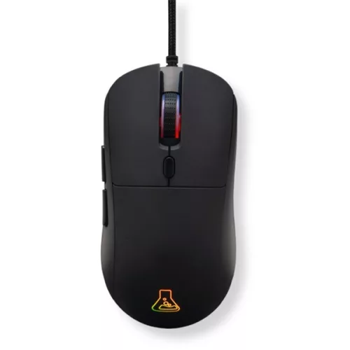 The G-Lab Gamer Egér - KULT COBALT B (12800 DPI, 1000Hz, 80g, 6 gomb, 1,8m kábel, RGB, fekete)