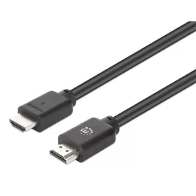   Manhattan Kábel - HDMI to HDMI (HDR, HEC, ARC, 4K@60Hz, HDR, HDCP 2.3, 2m, 18 Gbps Fekete)