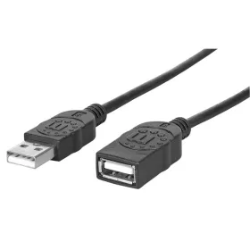   Manhattan Kábel átalakító - USB 2.0 Aktív hosszabító kábel, 1m
