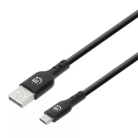   Manhattan Kábel - USB nyomtató kábel (USB2.0, USB-A - USB-B, 3m, Fekete)