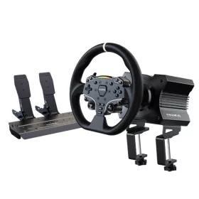   Moza Racing csomag - R5 PC Szimulátor szett (Direct Drive, R5 bázis, ES kormány, SR-P Lite pedál, bilincs)