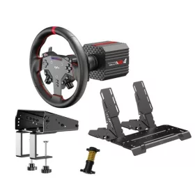   PXN csomag - VD4 PC Szimulátor szett (Direct Drive, VD4 bázis + WAS kormány + PD HM pedál, Z8 bilincs, fekete)