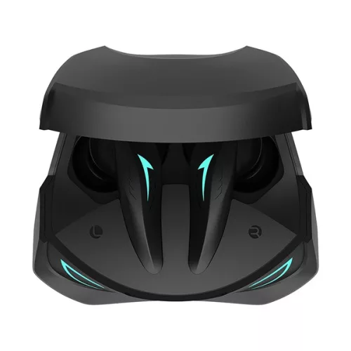 Rampage Fülhallgató - Clutch T01 (Vezeték nélküli, 4 mikrofon, ENC, ANC , Bluetooth V5.3, fekete)