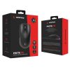 Rampage Vezeték Nélküli Egér - PROTE M5 (Pixart PAW3311, Huano 80M, 24000 DPI, 400mAh, 6 gomb, RGB, Type-C, fekete)